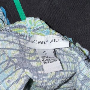 Sincerely Jules Tropical Side Cutout Maxi Dress